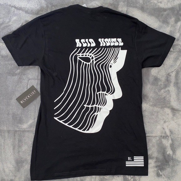 Blvcklist Acid House Techno T shirt - Picture 1 of 5